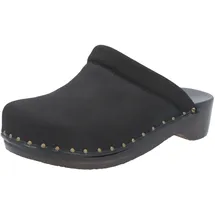 Berkemann Soft-Toeffler Unisex-Erwachsene Clogs, Schwarz (Schwarz), 45 1/3