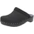Unisex-Erwachsene Clogs, Schwarz (Schwarz), 45 1/3