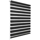 Sol Royal Doppelrollo SolDecor DL2 60 x 220 cm Schwarz