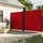 furnicato Seitenmarkise 220 x 600 cm Rot Polyester