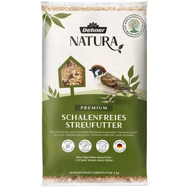 dehner natura premium Wildvogel Streufutter schalenfrei,