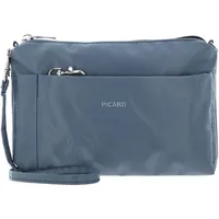 Picard Kosmetiktasche Umhängetasche Switchbag Cosmetic Pouch Wintersky blaugrau - Blau