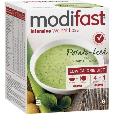 Modifast Intensive Weight Loss Suppe Kartoffel-Lauch 8x55g