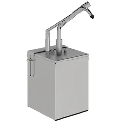 Gastro-Inox Kalando Hebel-Dosierspender mit Behälter für GN1/4