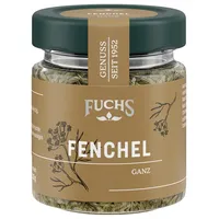 Fuchs Gewürze - Fenchel ganz | Für Tee, zum Backen & Kochen | 32 g
