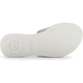 Gabor comfort Sandalen für Damen, weiß, Größe 40 1⁄2 EU / 7 UK