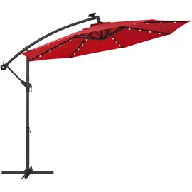 Songmics 300 x 300 cm Rot