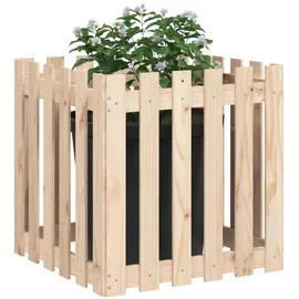 furnicato Pflanzkübel 60 x 60 x 60 cm Braun