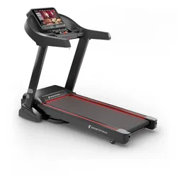 Sportstech Profi-Laufband F37s, für Heimtraining, Cardio-Training, mit LED-Beleuchtung, bis zu 6 Grad Steigungswinkel, klappbar, App-kompatibel, pulsbasiertes Training, trittsicher, platzsparend