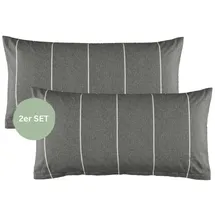 Esprit Harp Gestreift Anthrazit 40 x 80 cm