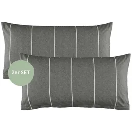 Esprit Harp Gestreift Anthrazit 40 x 80 cm