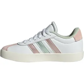 Adidas VL Court 3.0 Cloud White / Linen Green Met / Sandy Pink Met 38 2/3