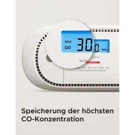 X-Sense Kohlenmonoxid-Melder XC01-M, funktioniert mit der SBS50-Basisstation,