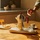 Alessi Pulcina 1 Tasse silber/rot