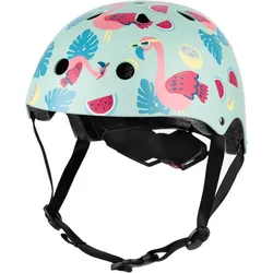 Mini Hornit Lids Kinder Fahrradhelm Flamingo M baltikblau|rosa M/53-58cm