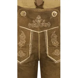 Nübler Kinderlederhose kurz Axel in Braun | Gr.: 110