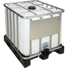 Floraworld Wassertank IBC Tank ECOLINE 800 l NON UN Kunststoff