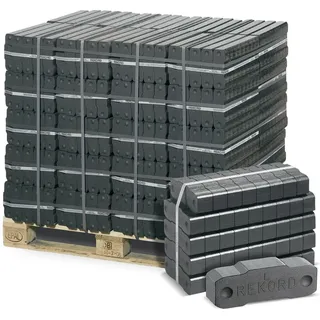 Rekord Braunkohlebriketts 25kg x 40 Gebinde 1000kg Palette