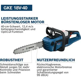 Bosch GKE 18V-40 Professional Kettensäge