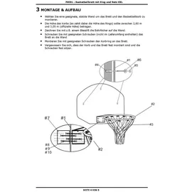 DEMA Basketballkorb XXL