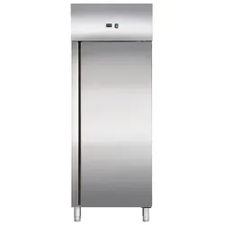 Skyrainbow Edelstahlkühlschrank, Inhalt 733 Liter, Backnorm, 10Paar Schienen, ohne Trageroste