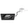 Brumberg Einbaustrahler 40399183 quadratisch Aluminium