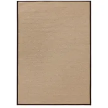 benuta nest Outdoorteppich, Beige, Textil, Rechteckig, 90x130 cm, Gots, wasserabweisend, Teppiche & Böden, Teppiche, Outdoorteppiche