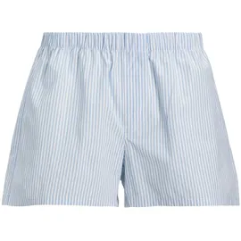 JACK & JONES Milano Boxershorts Chambray Blue / Chambray Striped / Skyway Checks S 3er Pack