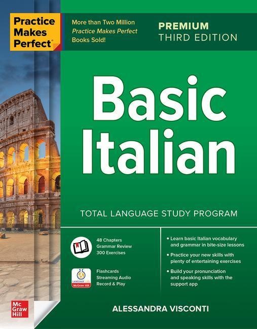 Practice Makes Perfect: Basic Italian - Alessandra Visconti  Kartoniert (TB)