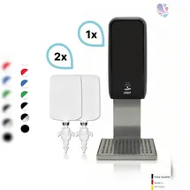 Blanc HYGIENIC Schaumseifenspender Cosmos Schwarz