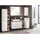 Schildmeyer Hängeschrank Alina, weiß eiche Wotan, Metall, 2 Fächer, 32.7x72.3x16.2 cm, Made in Germany, hängend, Badezimmer, Badezimmerschränke, Hängeschränke