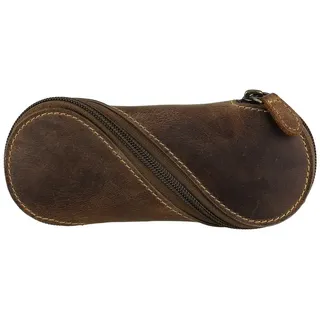 GREENBURRY - Vintage Brillenetui Leder 17 cm Sonnenbrillen Braun Herren (24.99 € / )