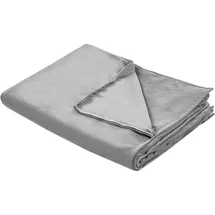 Beliani Rhea Bezug 120 x 180 cm Grau
