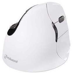 Evoluent VerticalMouse 4 Right Mac - Maus - ergonomisch - Für Rechtshänder - optisch - 6 Tasten - Bluetooth - Weiß