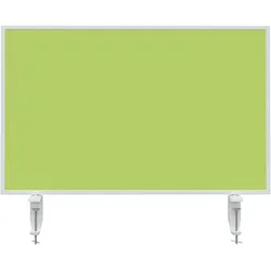 Magnetoplan Tischtrennwand VarioPin - 80x50cm - doppelseitig - 1 Seite Whiteboard-Oberfläche - 1 Seite Filz-Oberfläche