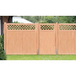 Zauntür Holzzaun Douglasie Sion – Sichtschutzzaun Douglasie, elegantes Tor in stabiler Vollrahmen-Ausführung aus Holz– Tür für Sichtschutz & Garten