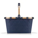 REISENTHEL® Einkaufsshopper carrybag XS frame rhombus midnight gold blau