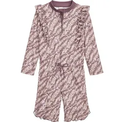 Playshoes UV-Schutz Einteiler Blümchen violett, 74/80