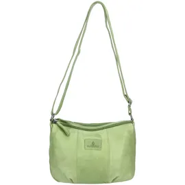 The Skandinavian Brand Leder Umhängetasche Green
