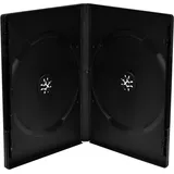 MediaRange DVD-Leerhülle BOX12 für 2 Discs, 14mm, Maschinenfähig, Schwarz - 50 Stück