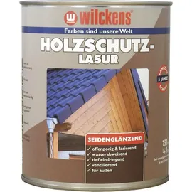 Wilckens Holzschutzlasur Weiß seidenglänzend 0,75 l