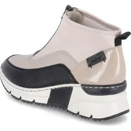 Rieker N6352 hellbeige-schwarz 41