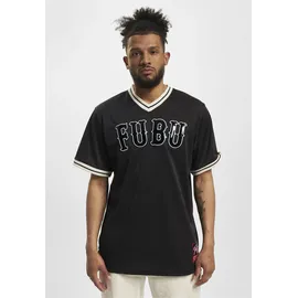 FUBU Vintage Lacque Mesh Tee - schwarz,
