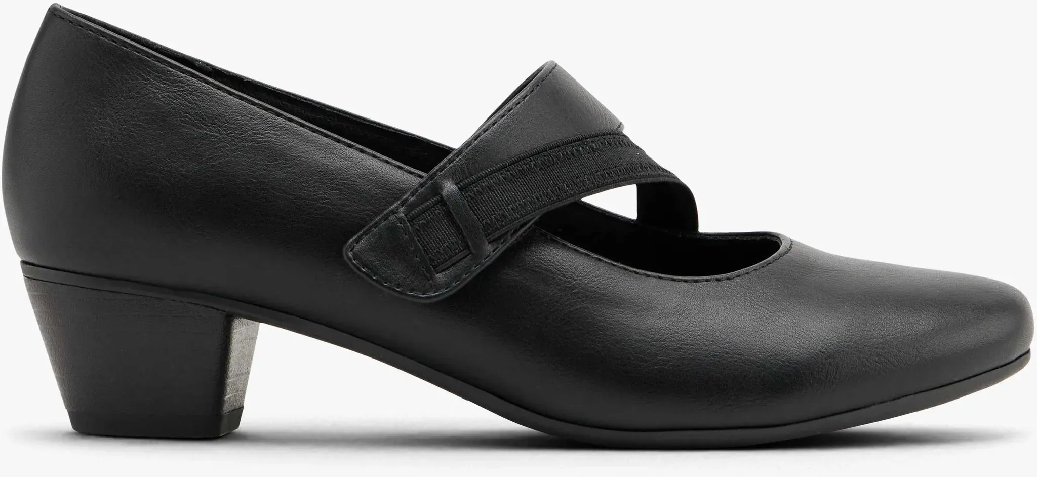 Easy Street  Spangenpumps Schwarz, Damen, Größe: 7 1/2, Material: Synthetik/Textil - Easy Street  Spangenpumps Schwarz, Damen, Größe: 7 1/2, Material: Synthetik/Textil - woman - Schwarz