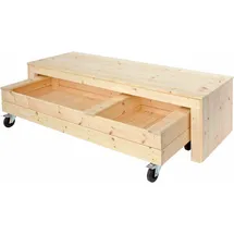 Plus Fun Sandkasten/Sitzbank