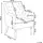 Beliani Sessel MANDAL Stoff 0 x 0 x 0 cm Rosa