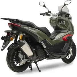 Burnout Motorroller Desert 125ccm ADV Grün