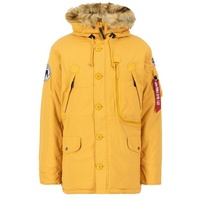 Alpha Industries Winterjacke ALPHA INDUSTRIES Men - Cold Weather Jackets Polar Jacket gelb L