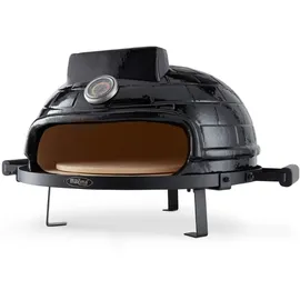 MAXIMA Pizza-Ofen Ø53cm Schwarz