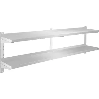 Royal Catering Wandbord - 2 Ablagen - 180 cm